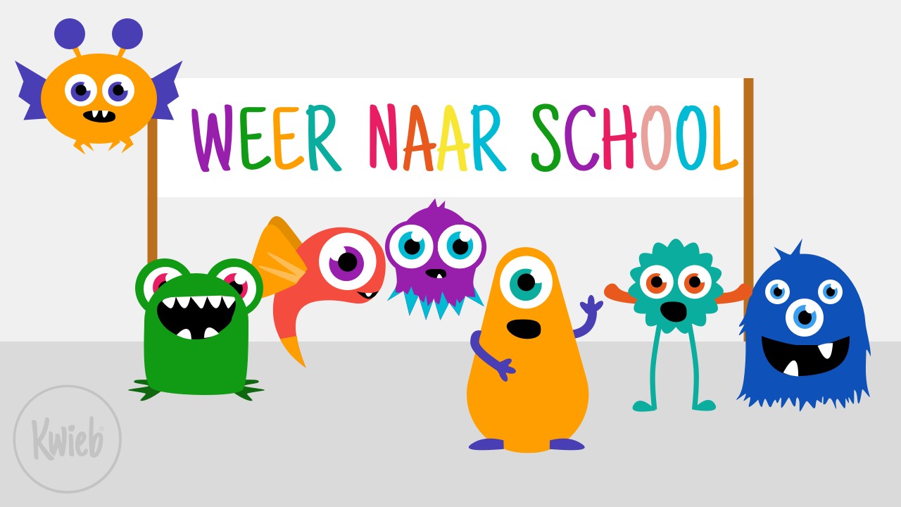 Hoera! Weer naar school! 
