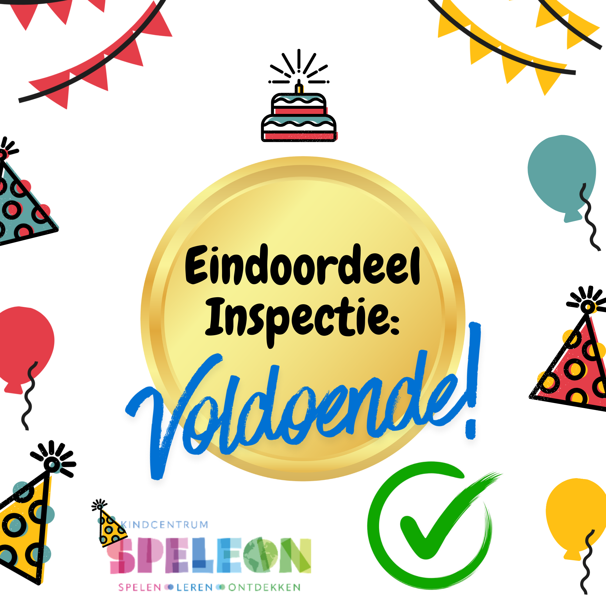 Eindoordeel Inspectie: Voldoende! ✅🥳